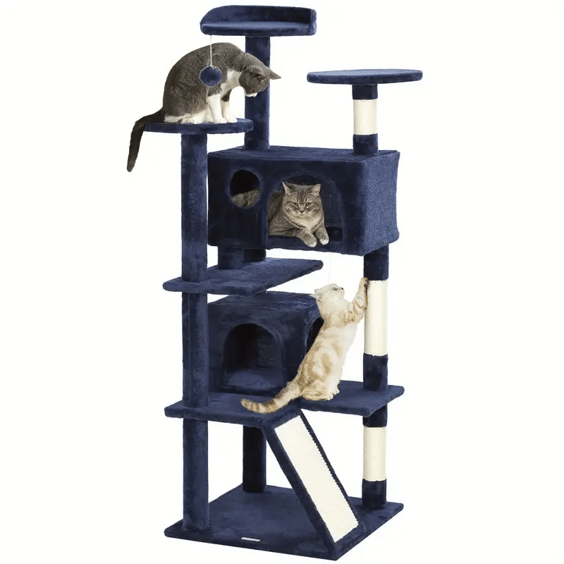 Cat Tower for Indoor Cats with Scratching Posts - Cat Tree
