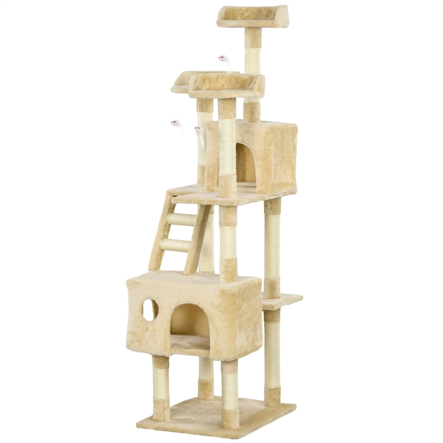 Cat tower and cat tree house