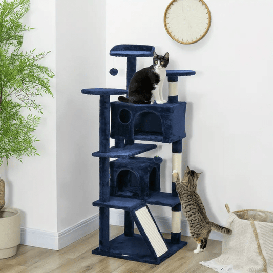 Cat Tower for Indoor Cats with Scratching Posts - Cat Tree