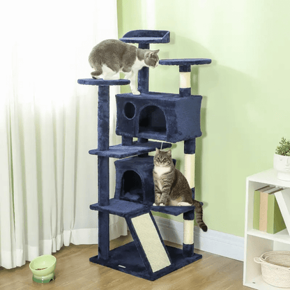 Cat Tower for Indoor Cats with Scratching Posts - Cat Tree