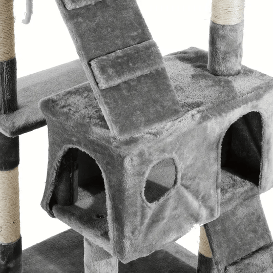 68 - Inch Multi - Level Cat Tree Tower for Large Cats - Cat Tree