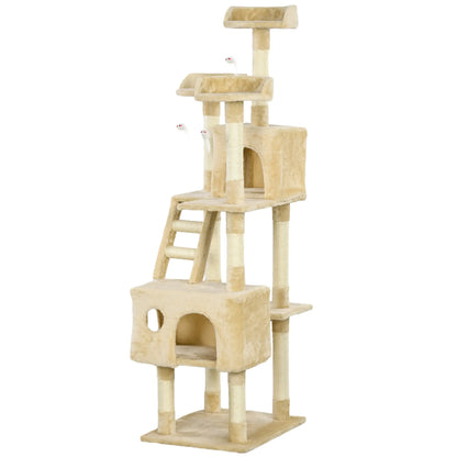 Cat tower and cat tree house